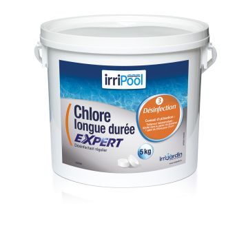Chlore longue duree 5 kg Expert Irripool