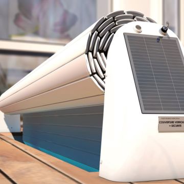 Volet roulant Open Solar Energy Abriblue