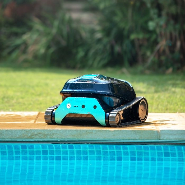 Dolphin LIBERTY 300 🐬 Test du nouveau robot de piscine sans fil de  MAYTRONICS 