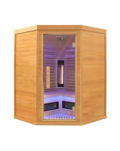 Sauna infrarouge d'angle Pure Wave 3-4 places