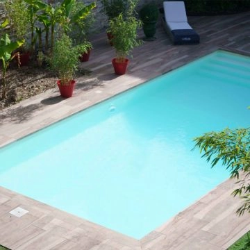 Kit piscine Esprit Intemporel 8 x 4 x 1,50 m