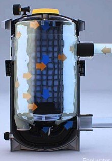 Corps, cuve filtre piscine nanofiber